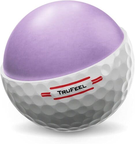 titleist trufeel golf ball construction