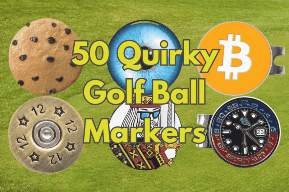 50 Quirky Golf Ball Markers