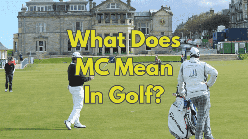 What Does MC Mean In Golf