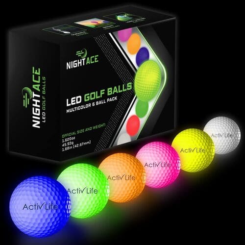 Activ Life Super Bright LED Golf Balls